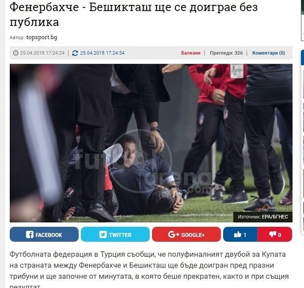 TFF'nin derbi kararı Rus basınında! rusbasını - TFF'nin derbi kararı Rus basınında!