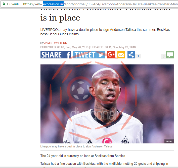 Anderson Talisca Transfer Haberleri Anderson Talisca Transfer Haberleri