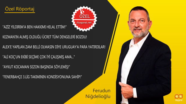 Ferudun Niğdelioğlu Haberleri - www.diyagonal.net