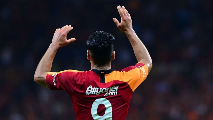 Radamel Falcao Galatasaray gol sevinci