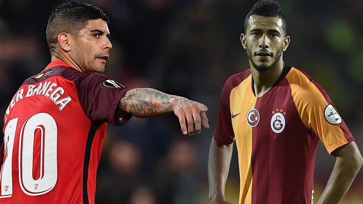 Ever Banega vs Younes Belhanda