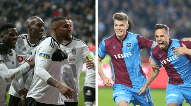 Beşiktaş - Trabzonspor muhtemel 11'leri