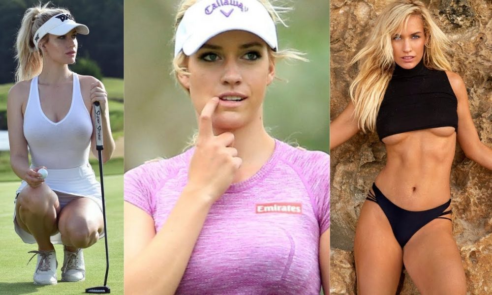 Paige Spiranac home golf videos