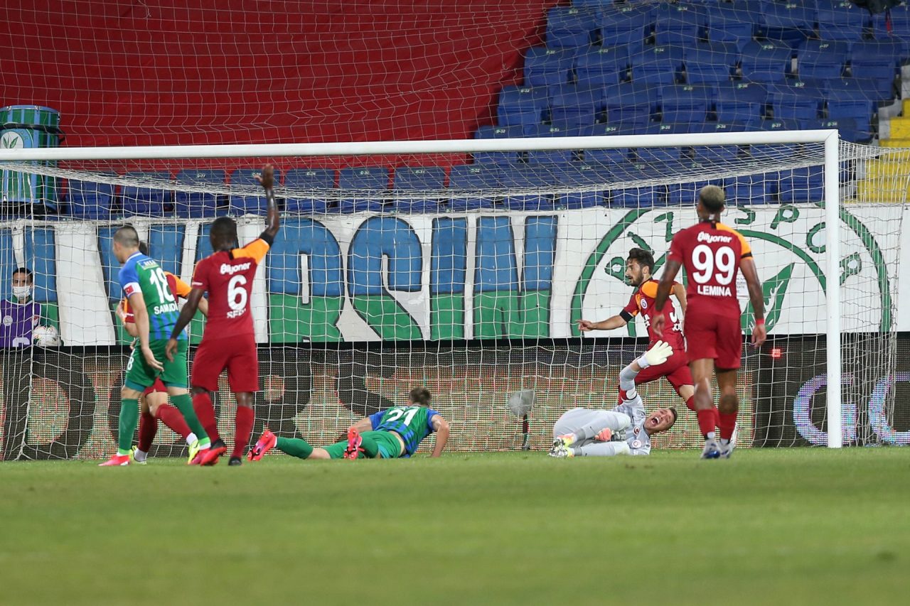 Fernando Muslera sakatlanma anı