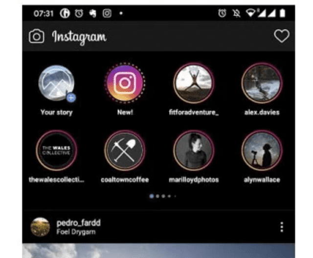 Instagram çift katlı hikaye özelliği Instagram çift katlı hikaye özelliği
