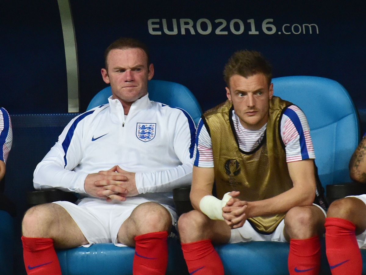 Jamie Vardy ve Wayne Rooney
