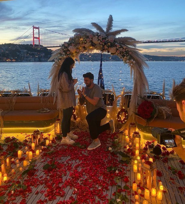 Ozan Tufan sevgilisine evlenme teklifi etti