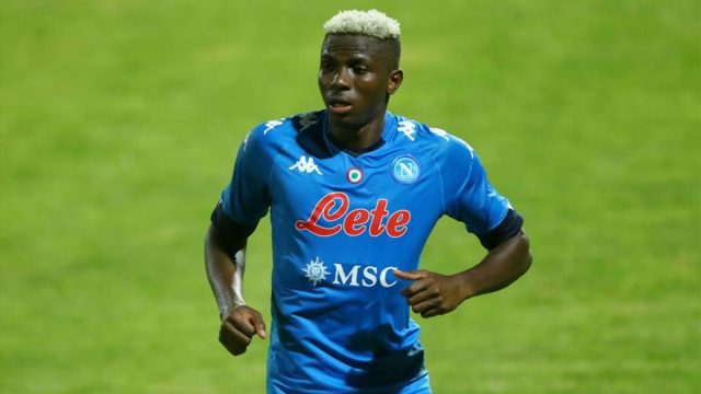 Osimhen 8 dakikada hat-tirck yaptı