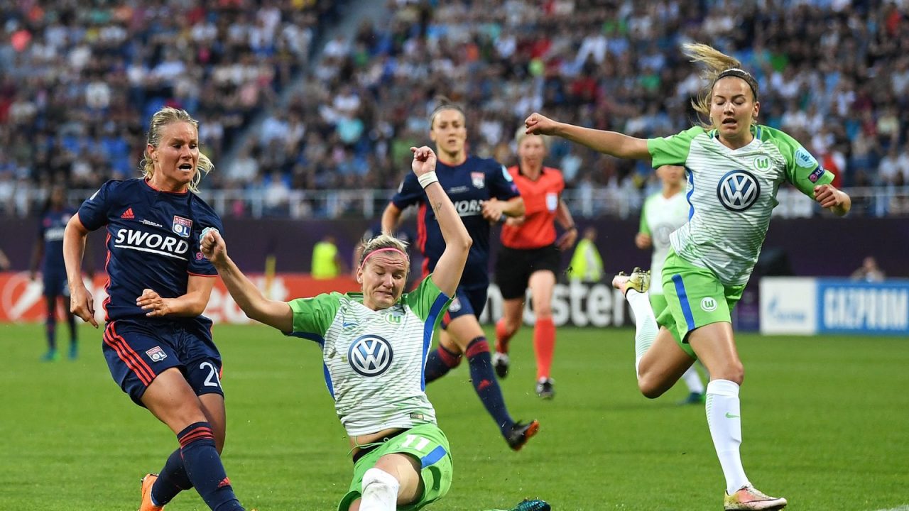 UEFA Kadınlar Şampiyonlar Ligi Finali Wolfburg - Lyon maç özeti izle