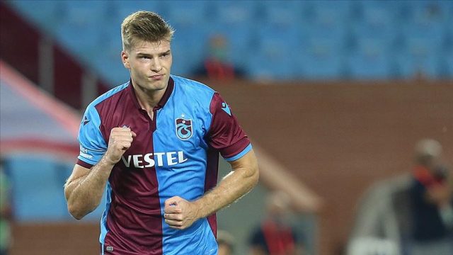 Alexander Sörloth, Leipzig için Almanya'ya uçuyor