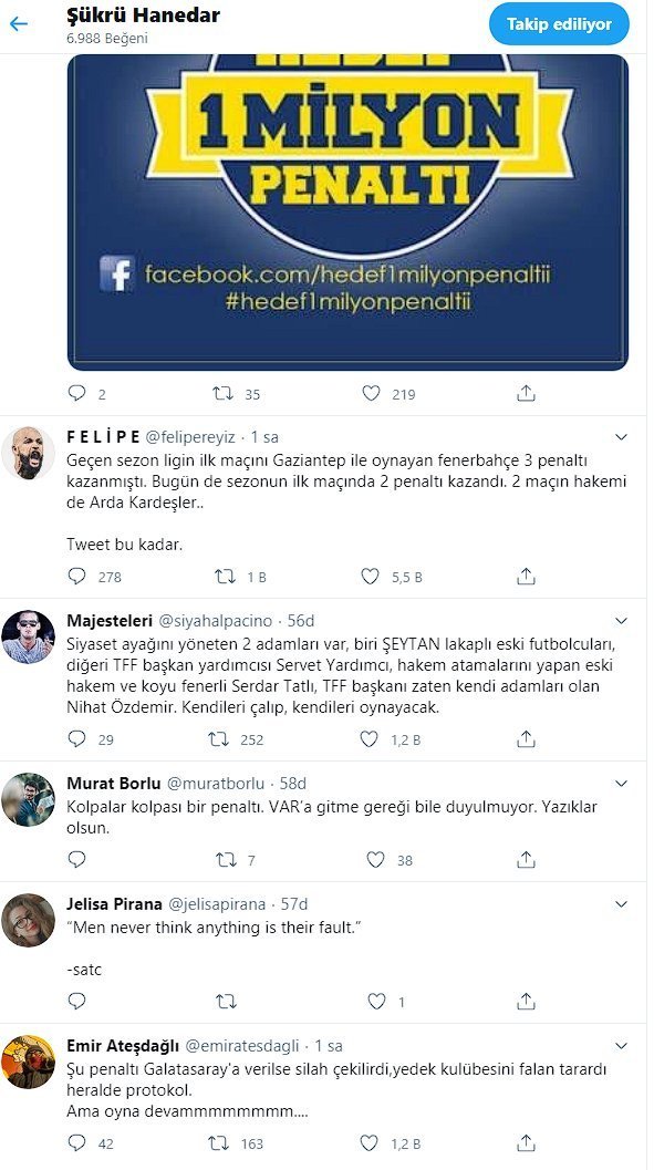 Sukru Hanedar - Şükrü Hanedar, Fenerbahçe karşıtı paylaşımları beğendi