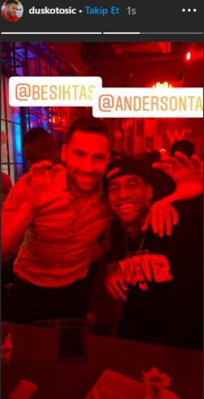 Dusko Tosic, Anderson Talisca Dusko Tosic, Anderson Talisca