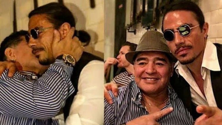 Nusret - Diego Maradona'yı unutmadı