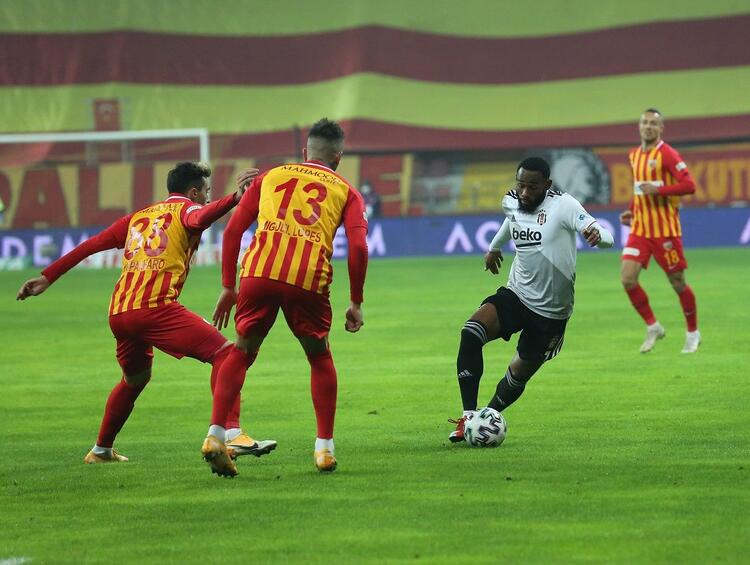 Kayserispor - Beşiktaş maç özeti 3 Ocak 2021