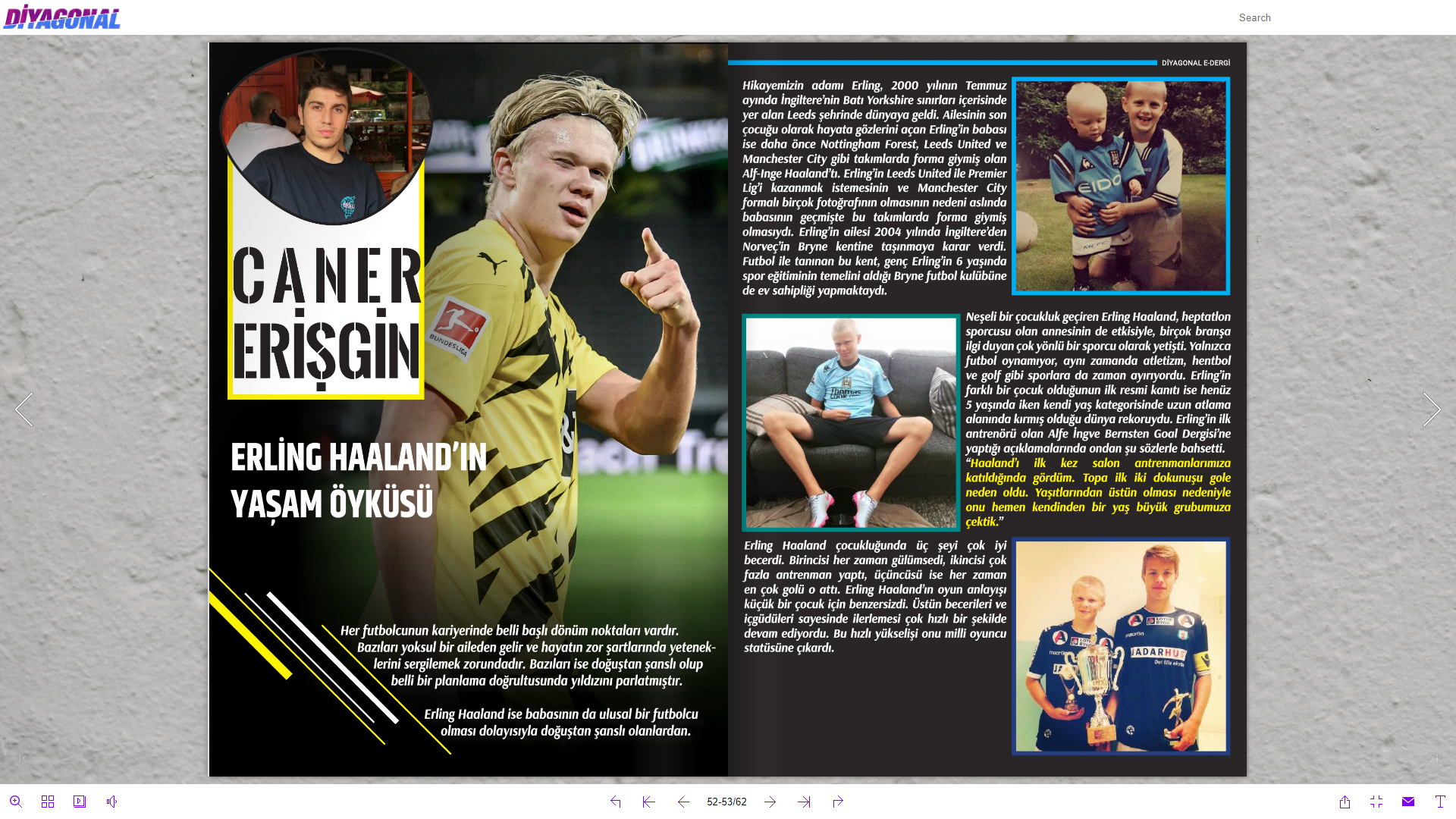 Erling Haaland'ı yaşam öyküsü | Haaland kimdir?