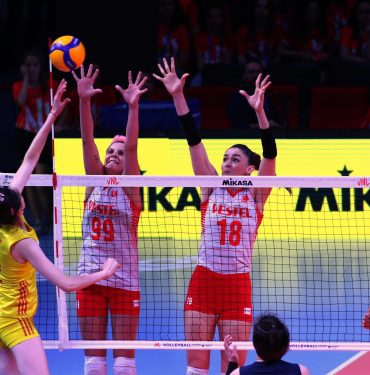 Türkiye - Çin Millet Ligi karşılaşması