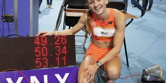 Femke’den dünya rekoru: 49.29