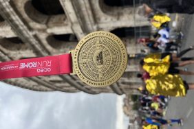 "Eker I Run” birincileri Roma Maratonu’nda afetzedeler için koştu