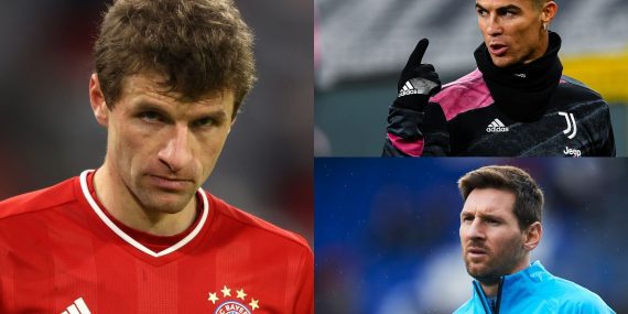 Müller’den Messi’ye Cristiano Ronaldo göndermesi
