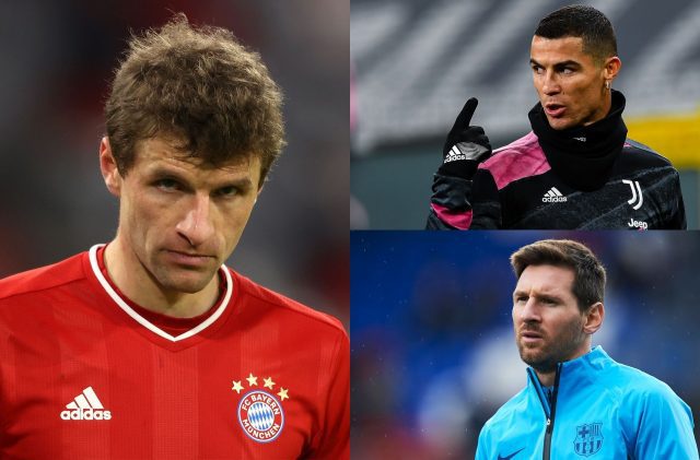 Müller'den Messi'ye Cristiano Ronaldo göndermesi
