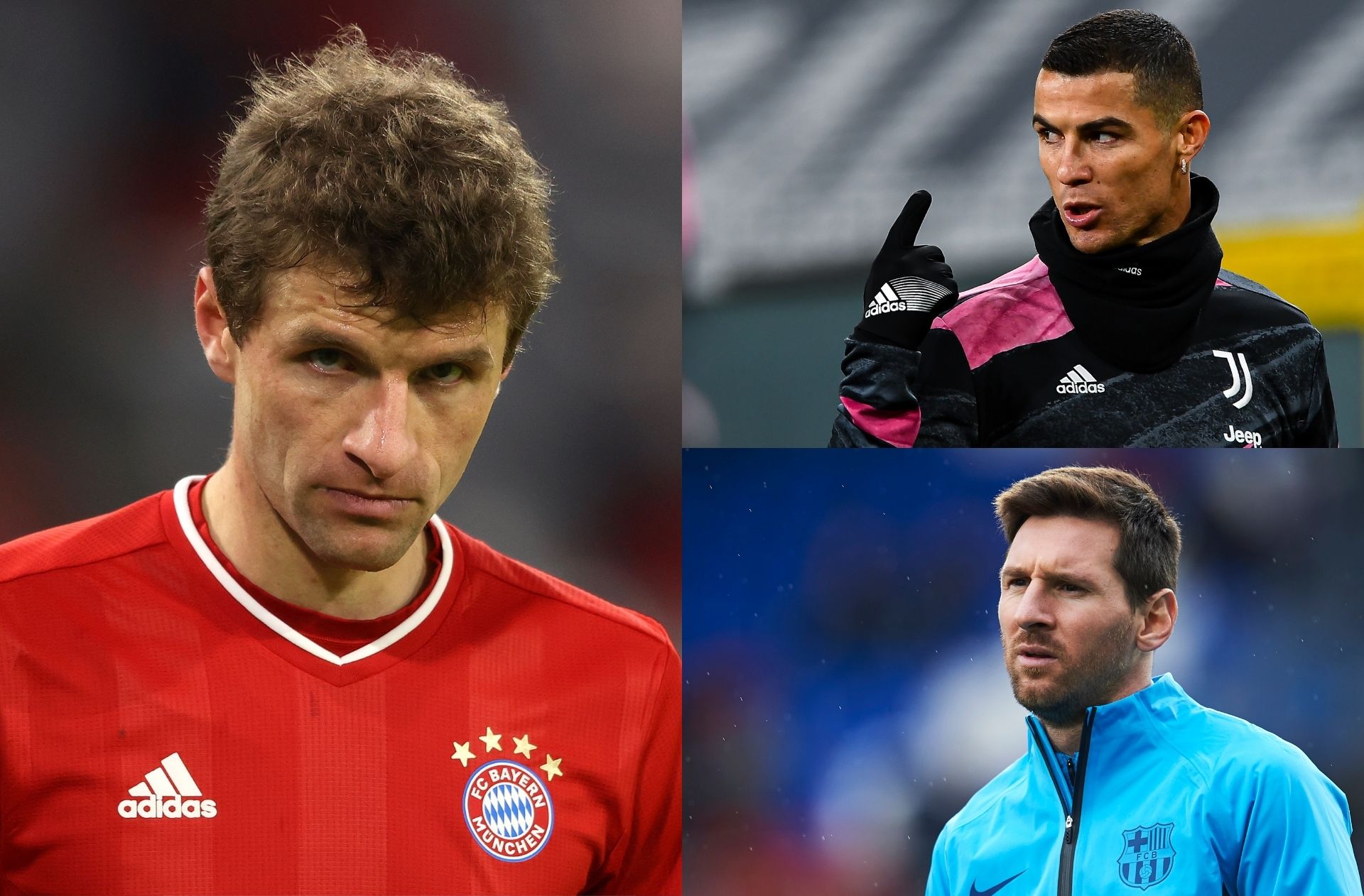 Müller'den Messi'ye Cristiano Ronaldo göndermesi