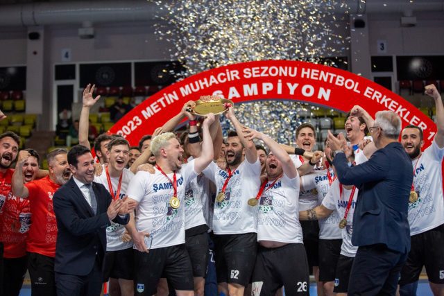 Erkekler 1. Ligi'nde Bahçelievler Belediye Spor şampiyon oldu