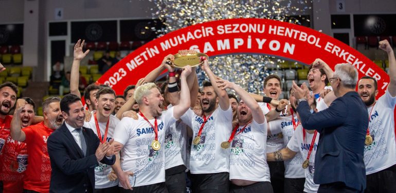 Erkekler 1. Ligi'nde Bahçelievler Belediye Spor şampiyon oldu