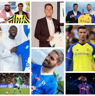 Suudi Arabistan Ligi'ne transfer olan futbolcular