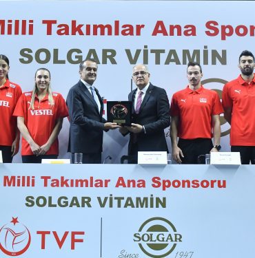 Türkiye Voleybol Federasyonu ile Solgar Vitamin sponsorluk anlaşmasını imzaladı