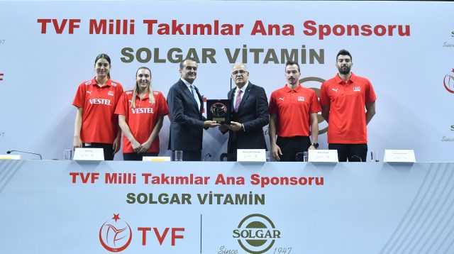 Türkiye Voleybol Federasyonu ile Solgar Vitamin sponsorluk anlaşmasını imzaladı