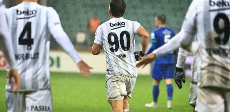 Semih Kılıçsoy, Rizespor - Beşiktaş